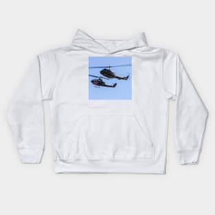 UH-1 Huey and AH-1 Huey Cobra Kids Hoodie